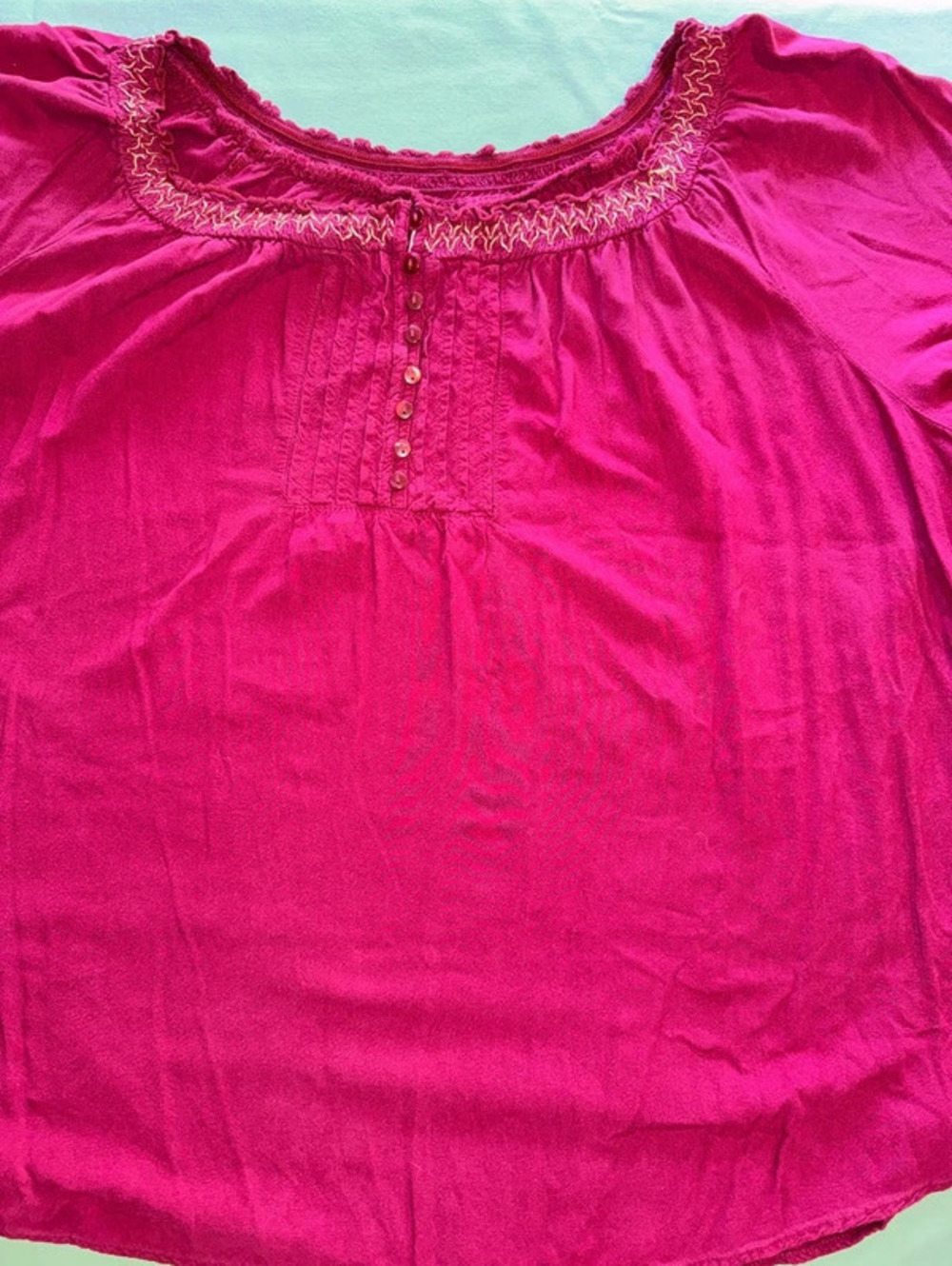 Faded Glory 3X 22/24 Maroon Top